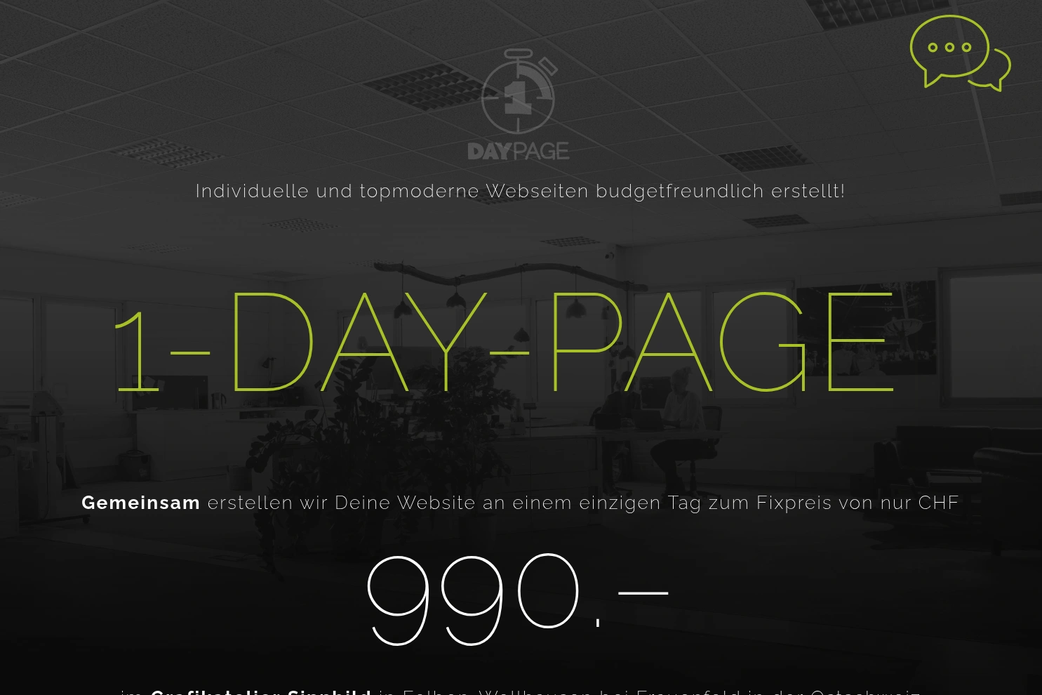 Preview of 1-DAY-PAGE – Webseite in einem Tag erstellen