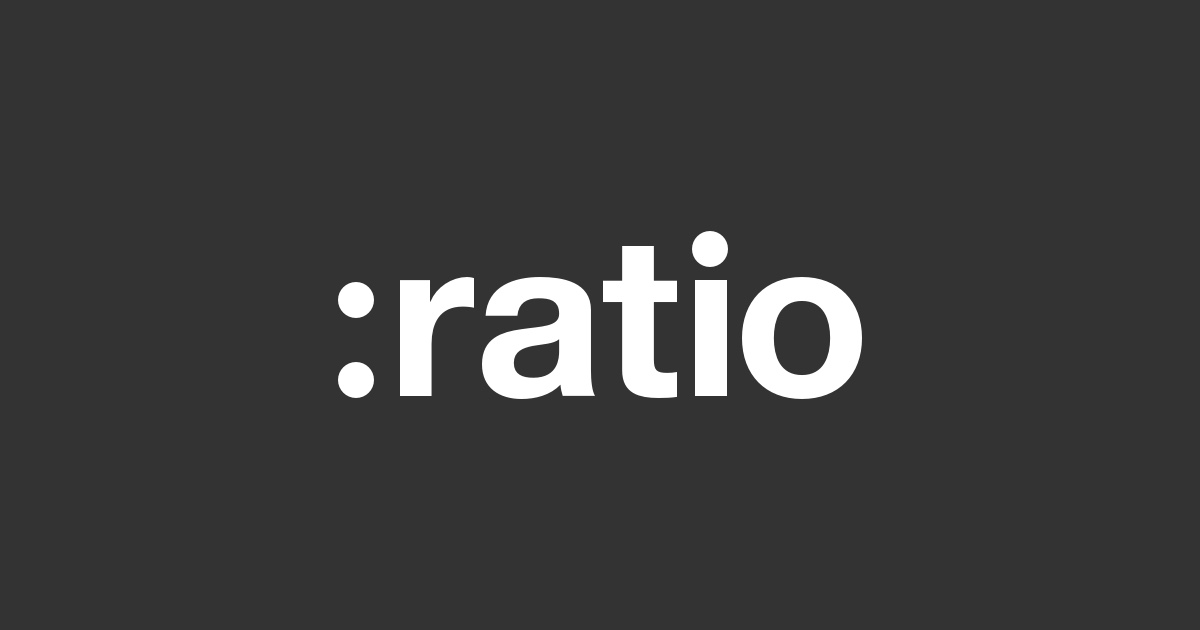 Preview of :ratio