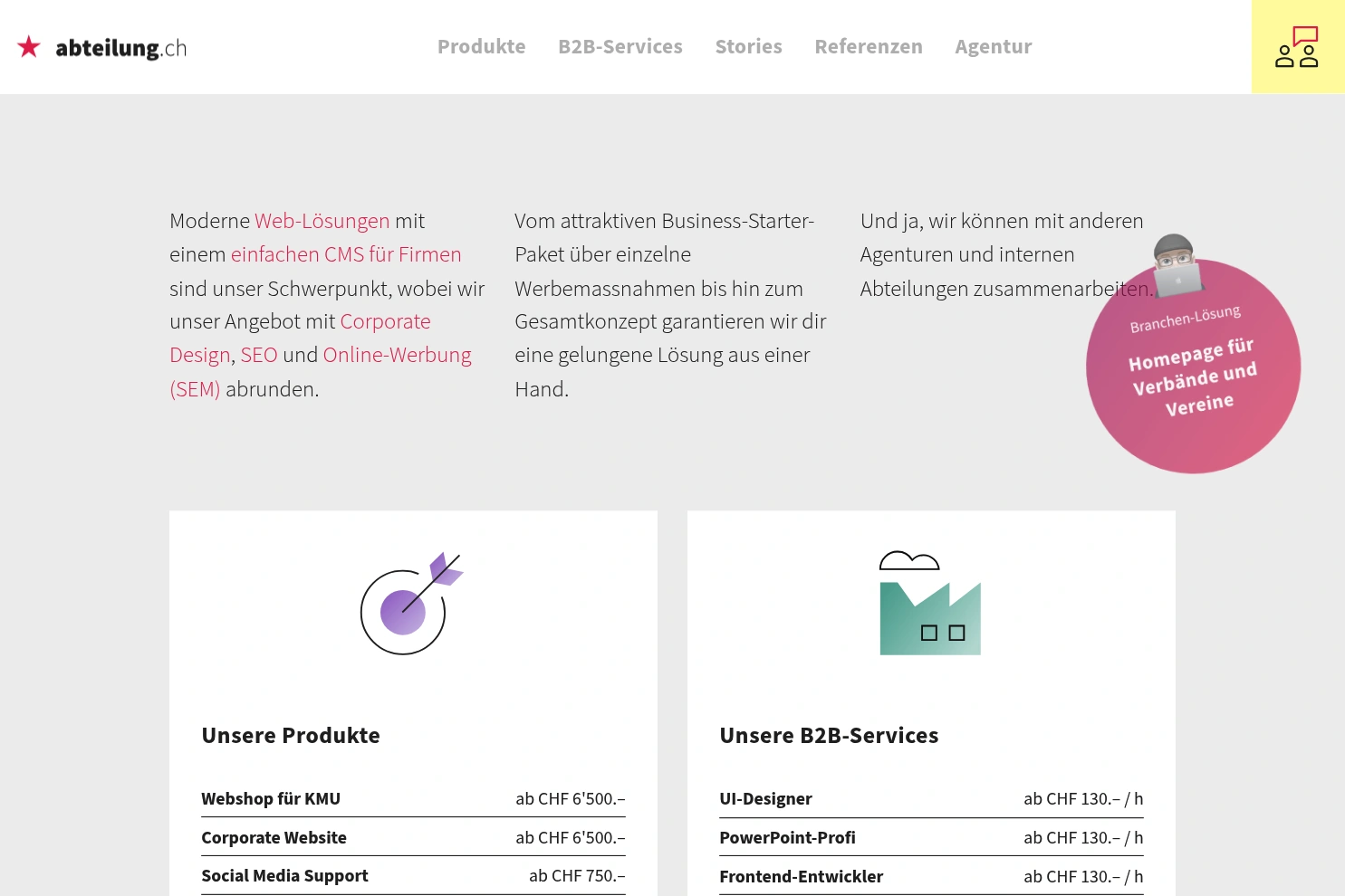 Preview of Abteilung für Gestaltung GmbH