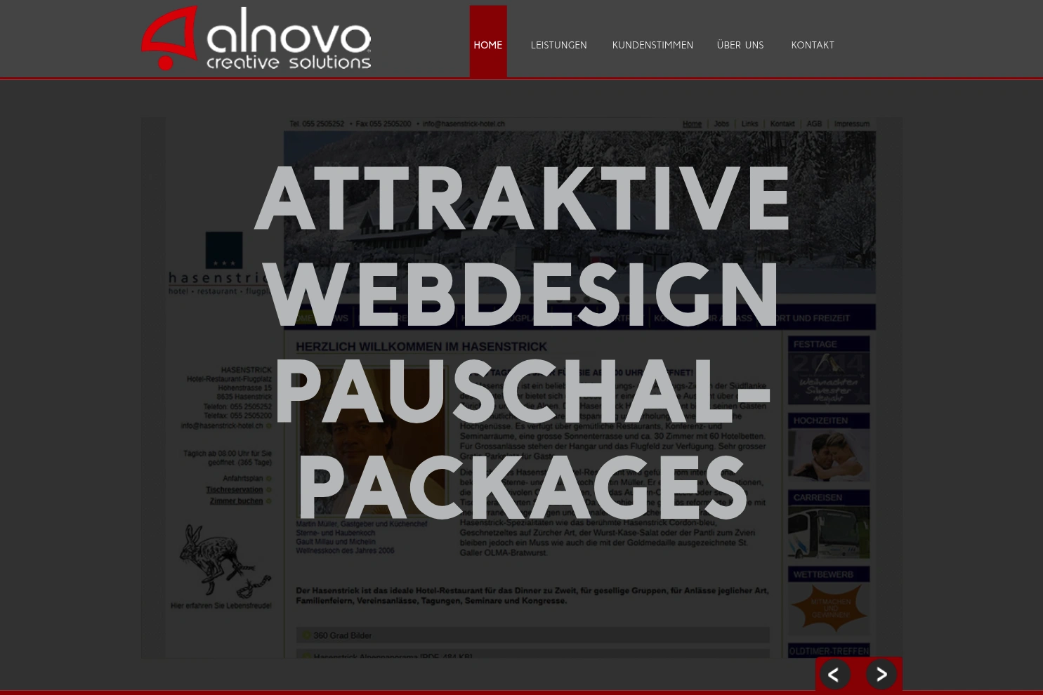 Preview of alnovo (Schweiz) GmbH
