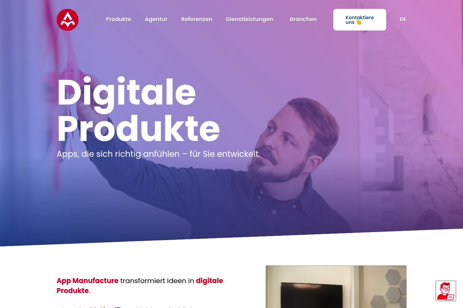 Preview of App Manufacture GmbH