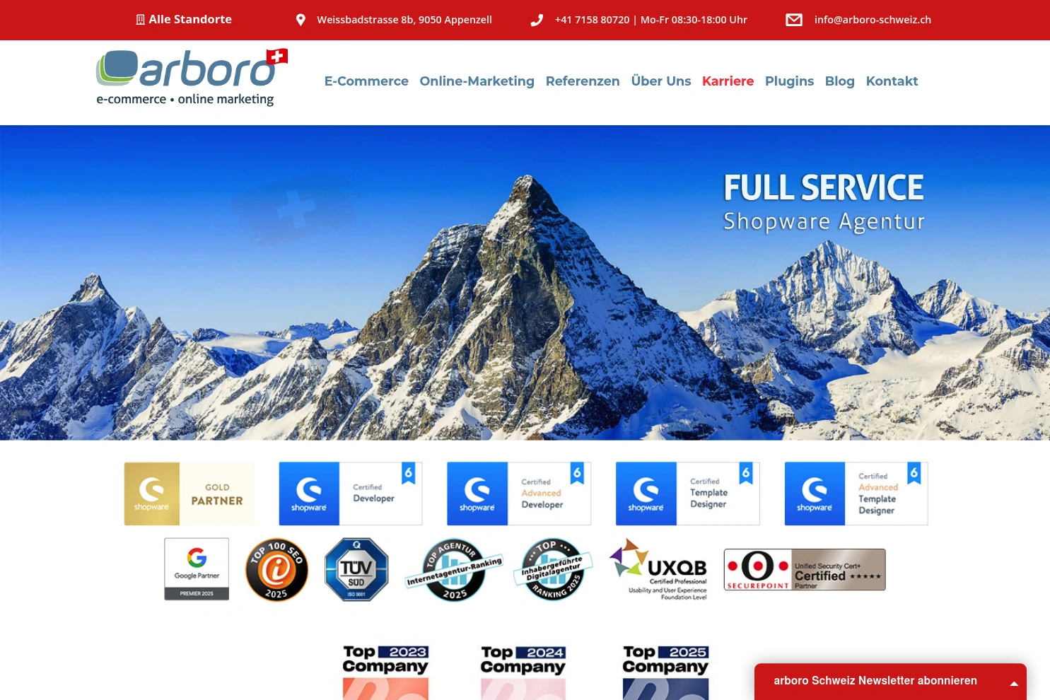 Preview of arboro Schweiz GmbH