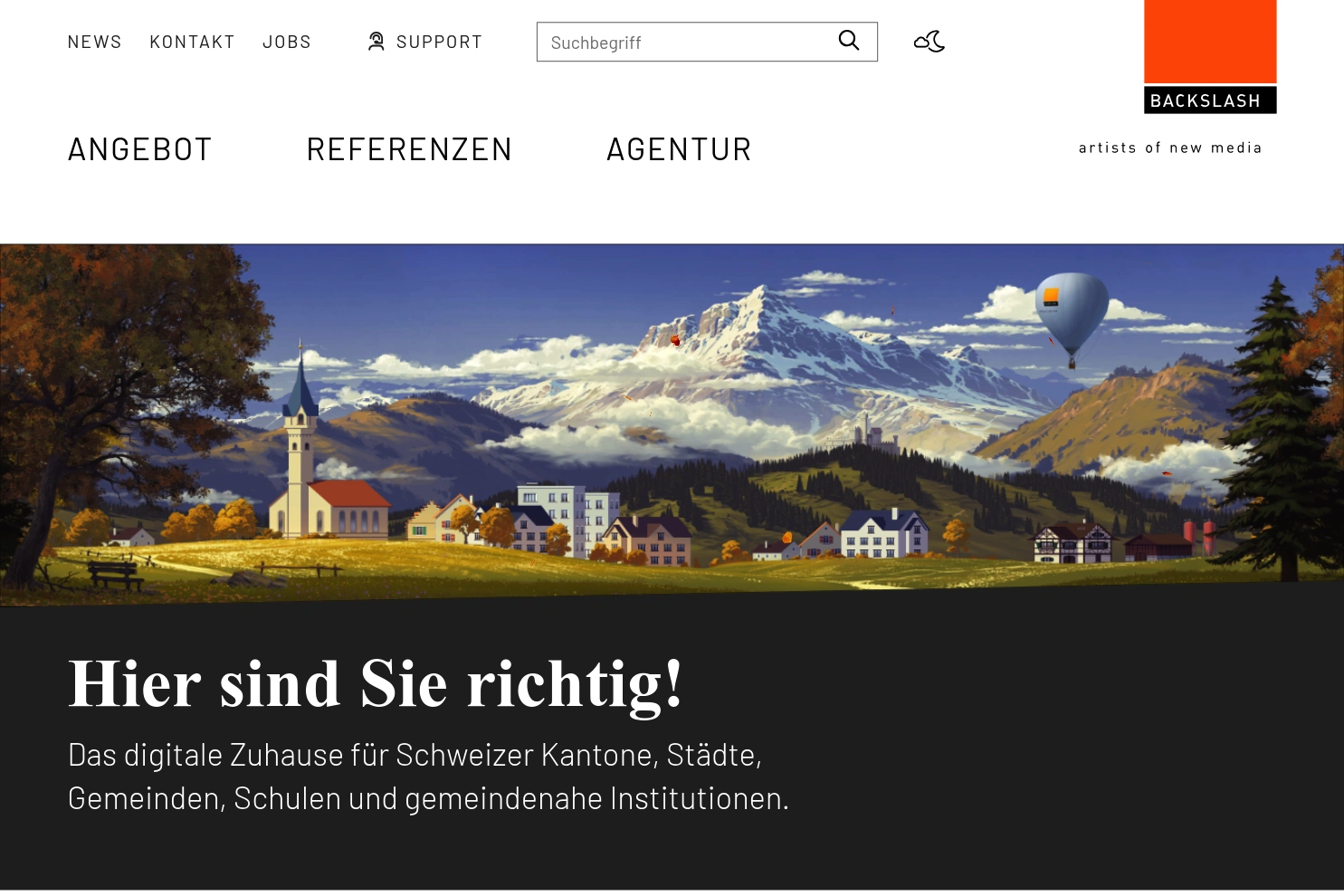 Preview of backslash AG