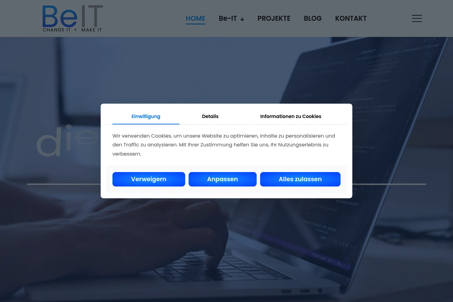 Preview of Be-IT Webagentur Thurgau