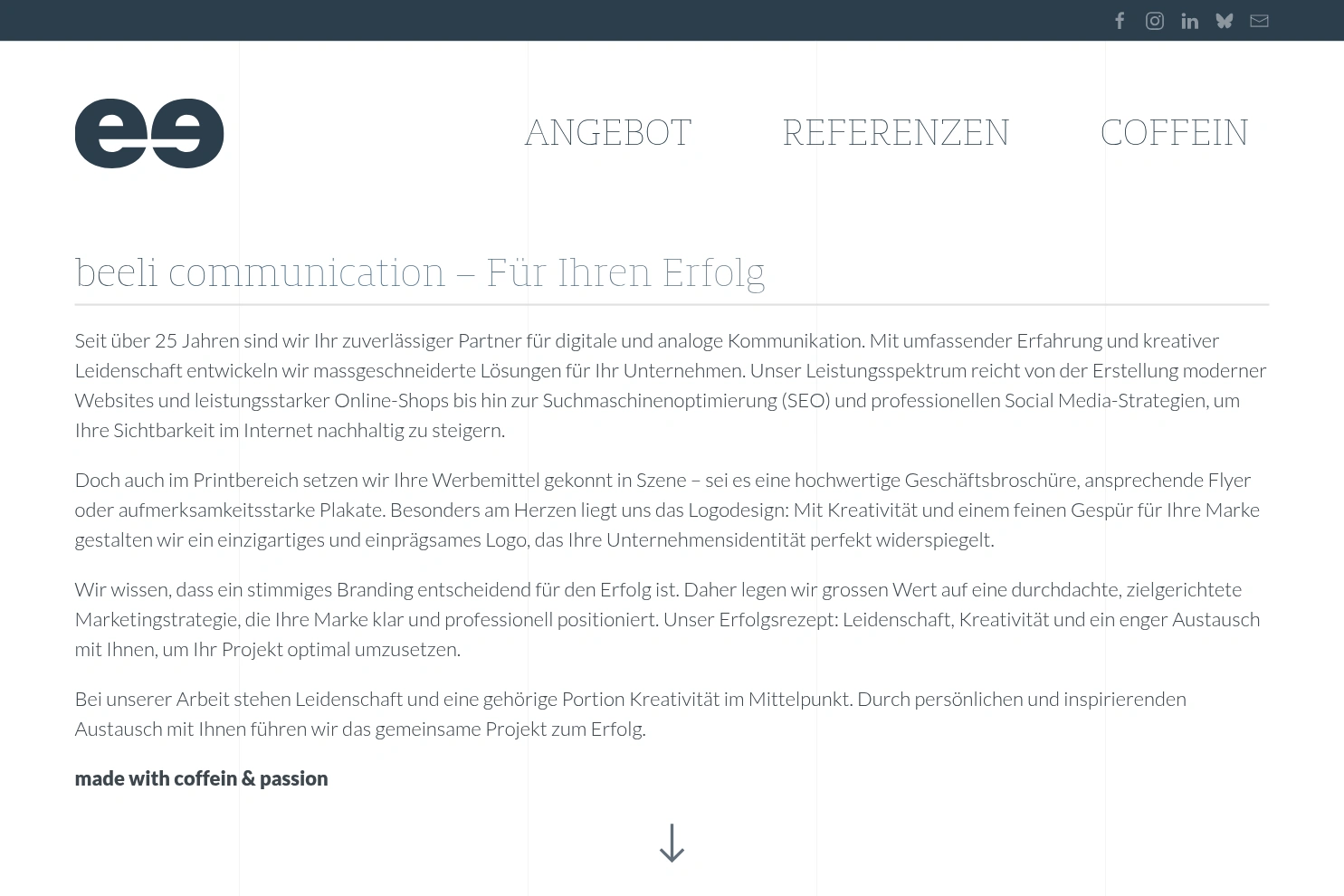 Preview of beeli communication Luzern
