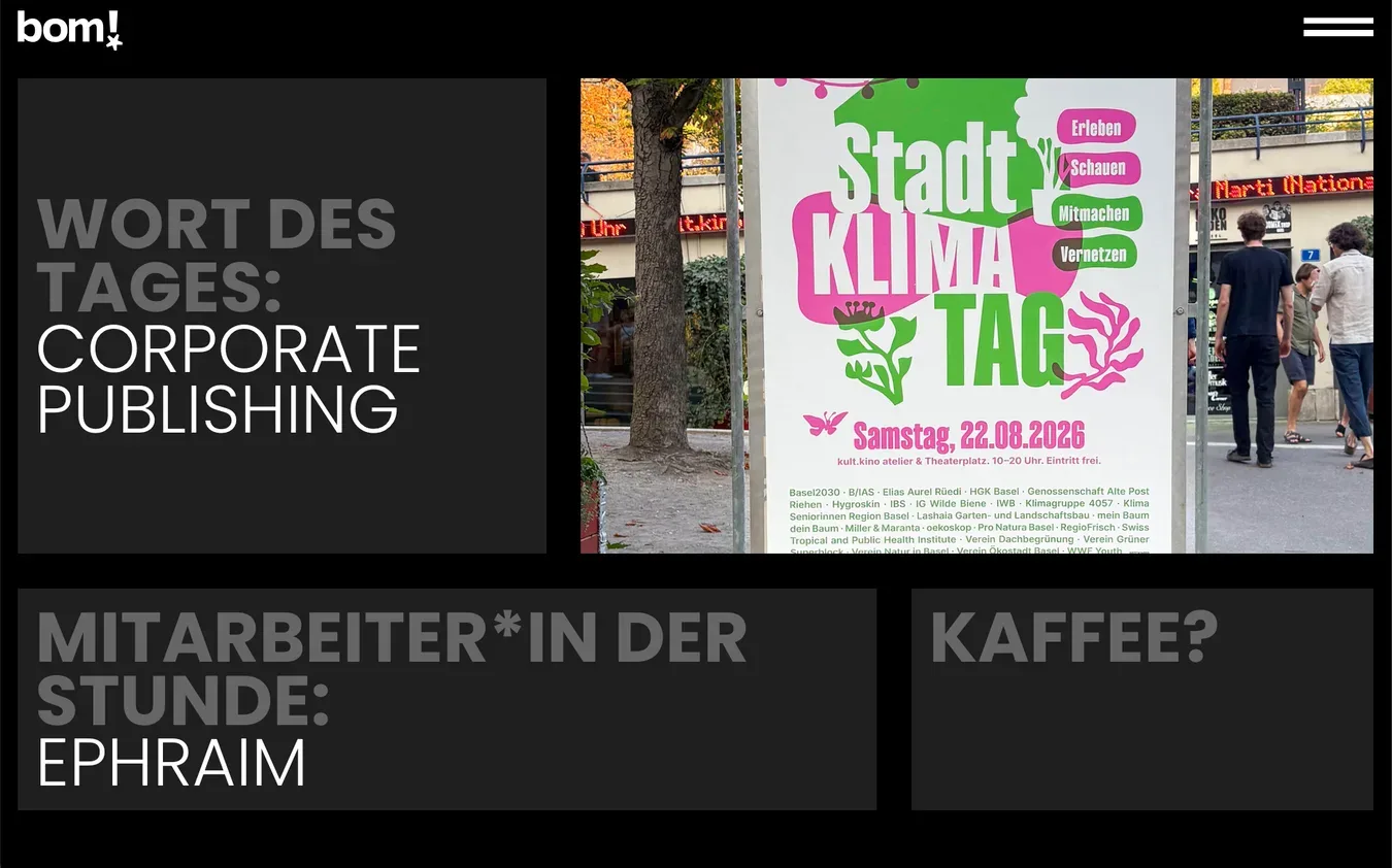 Vorschau von bom! communication AG