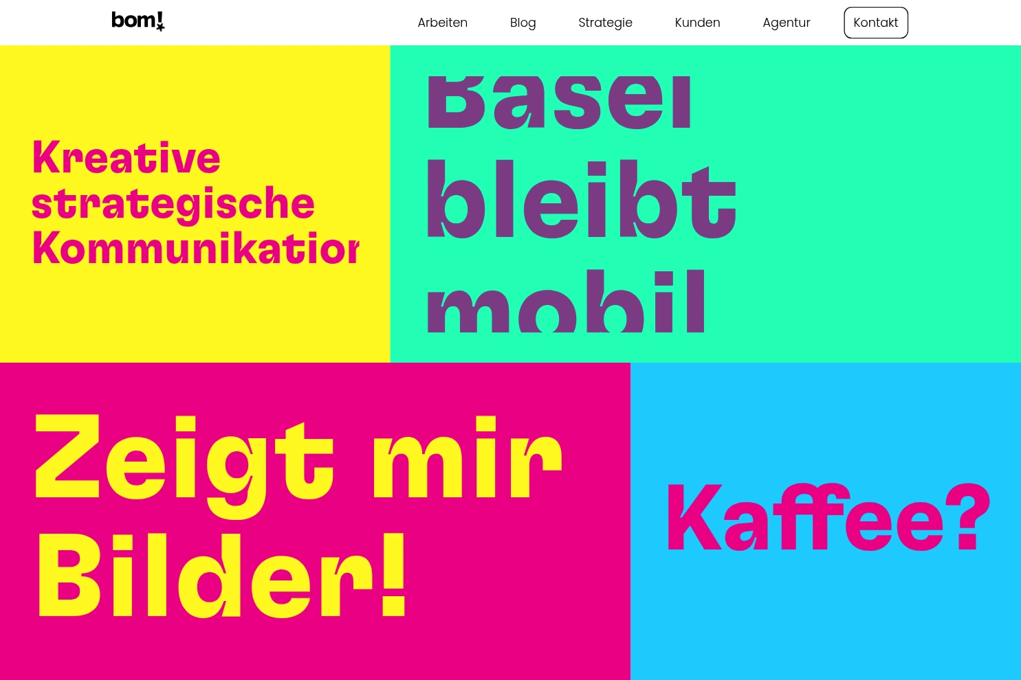 Preview of bom! communication ag