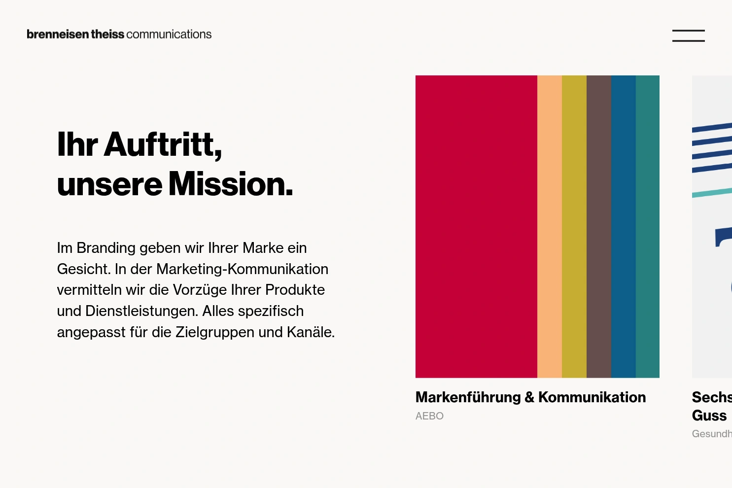 Preview of brenneisen theiss communications AG