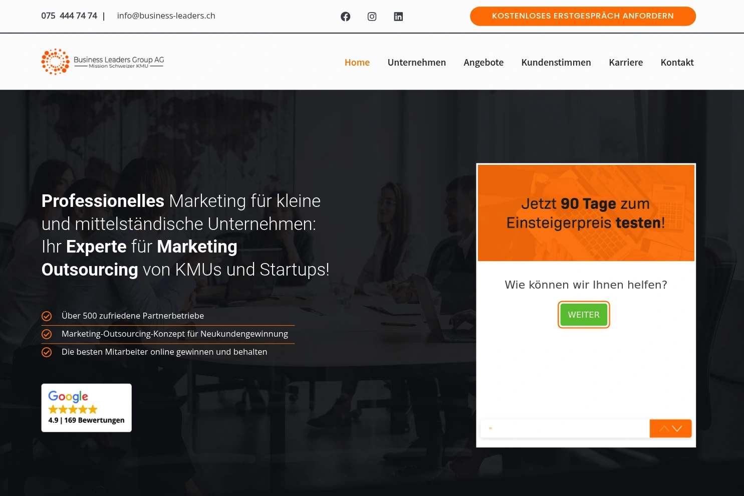 Preview of Business Leaders Group AG