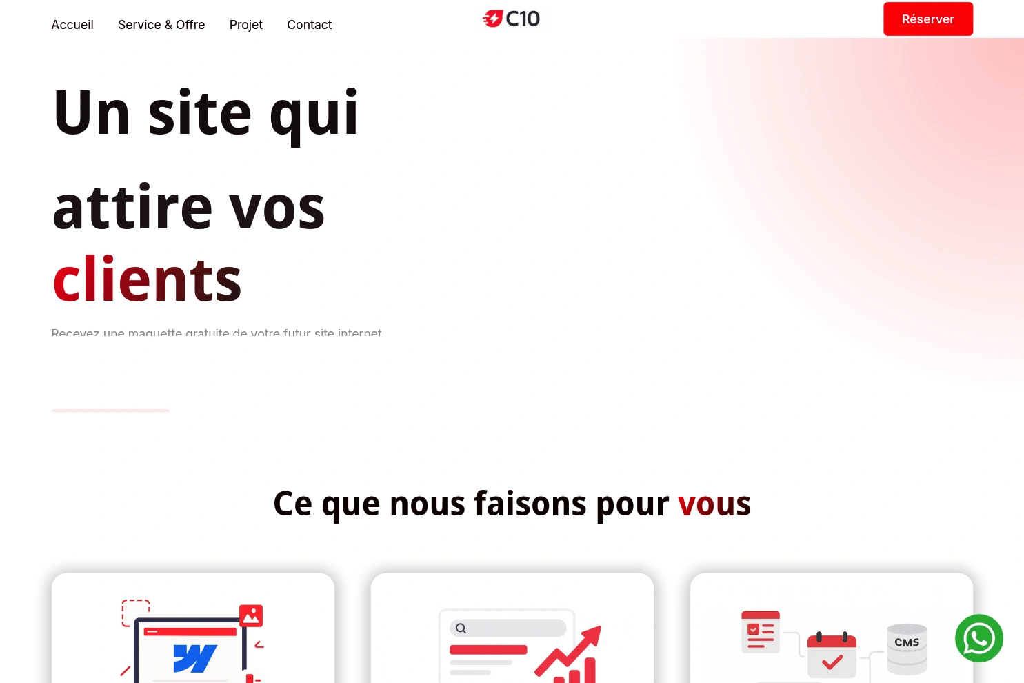 Preview of C10 – Agence Web & SEO Moudon – Broye