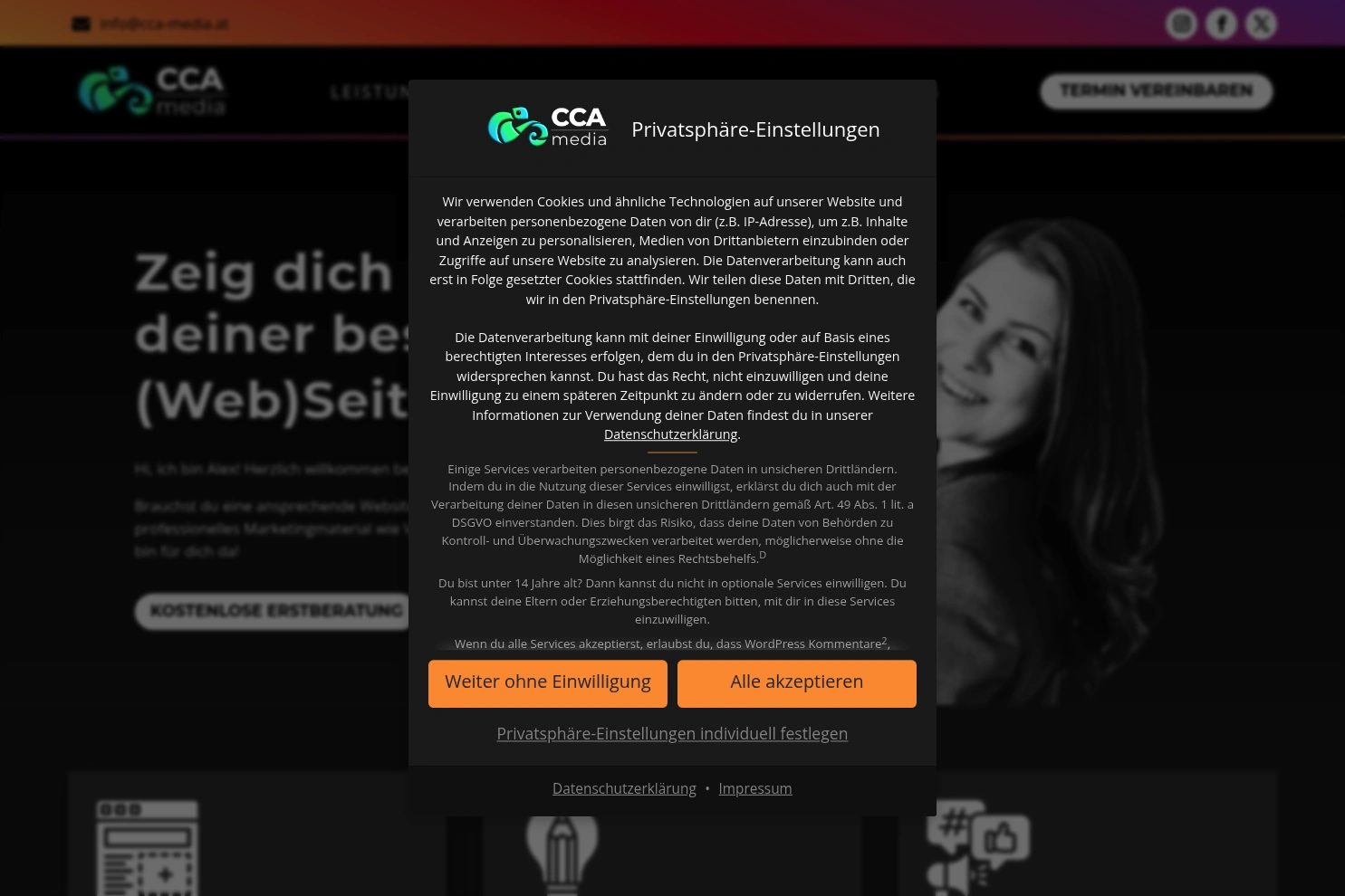 Preview of CCA media Werbeagentur e. U.