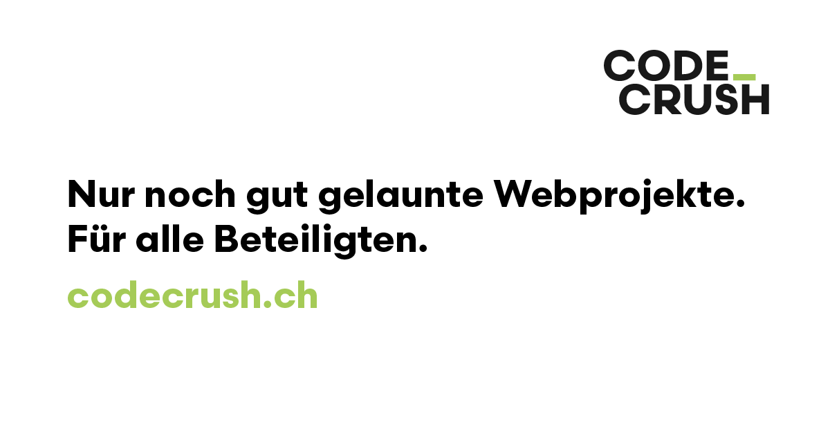 Preview of Code Crush GmbH