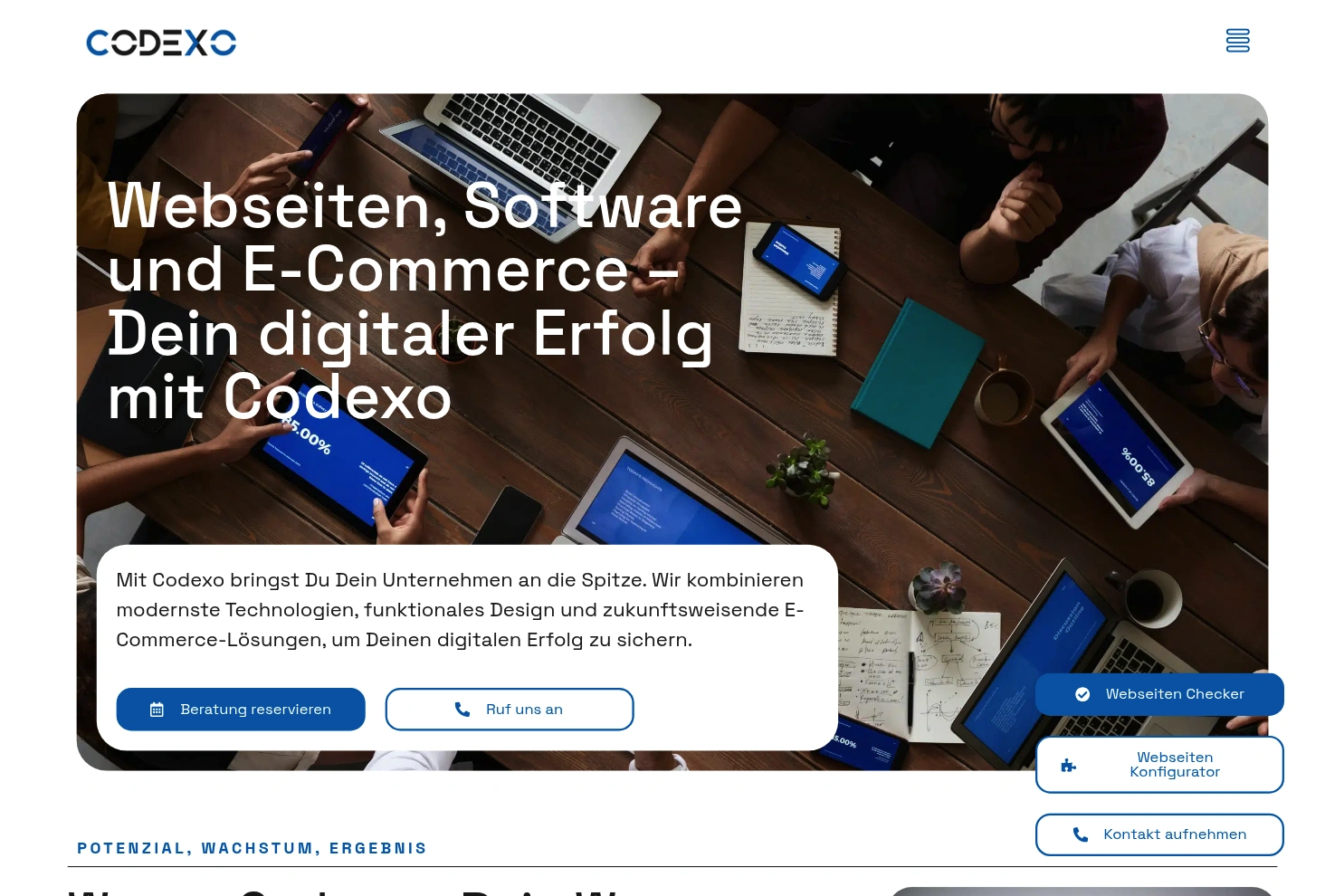 Preview of Codexo GmbH
