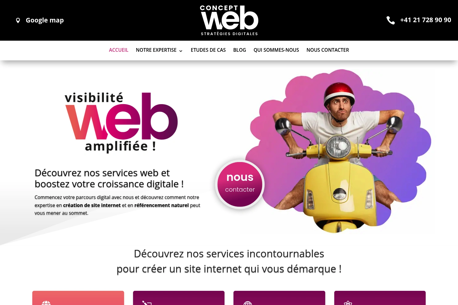 Preview of Agence Concept-Web Sàrl