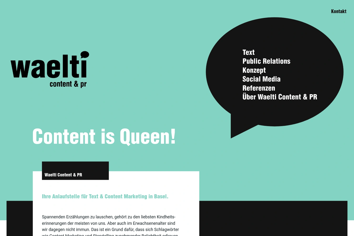 Preview of Waelti Content & PR GmbH