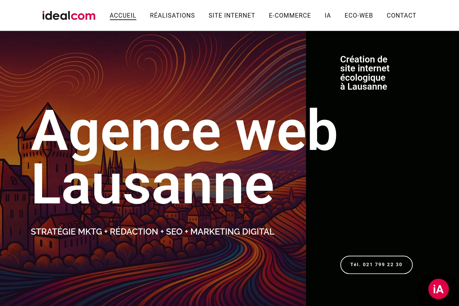 Preview of CREATION SITE INTERNET