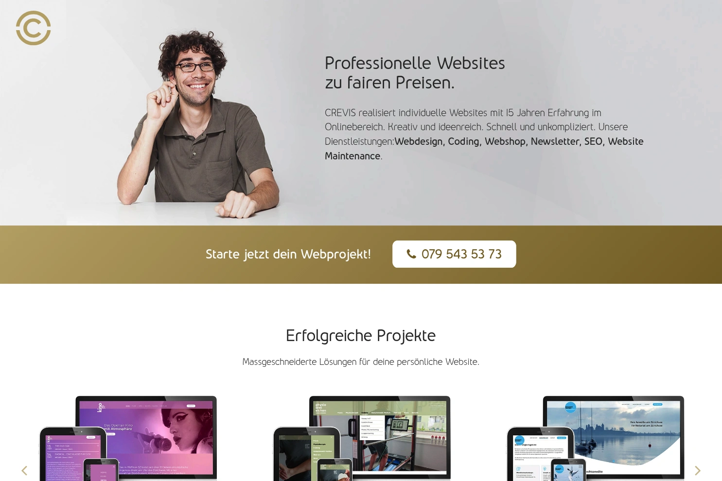 Preview of CREVIS Webagentur