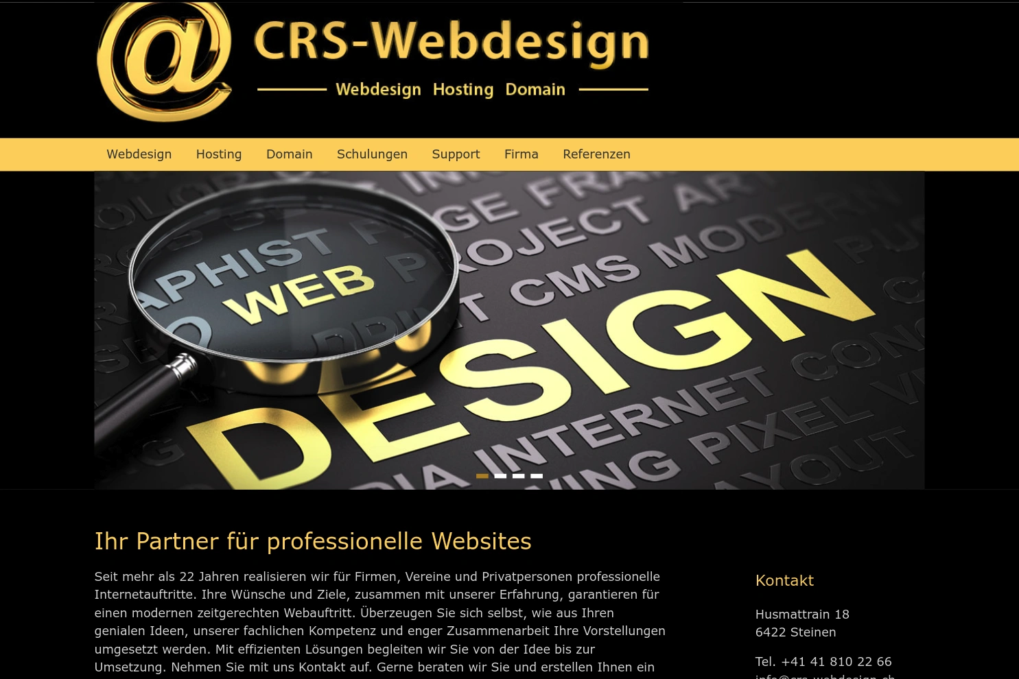 Preview of CRS- Webdesign