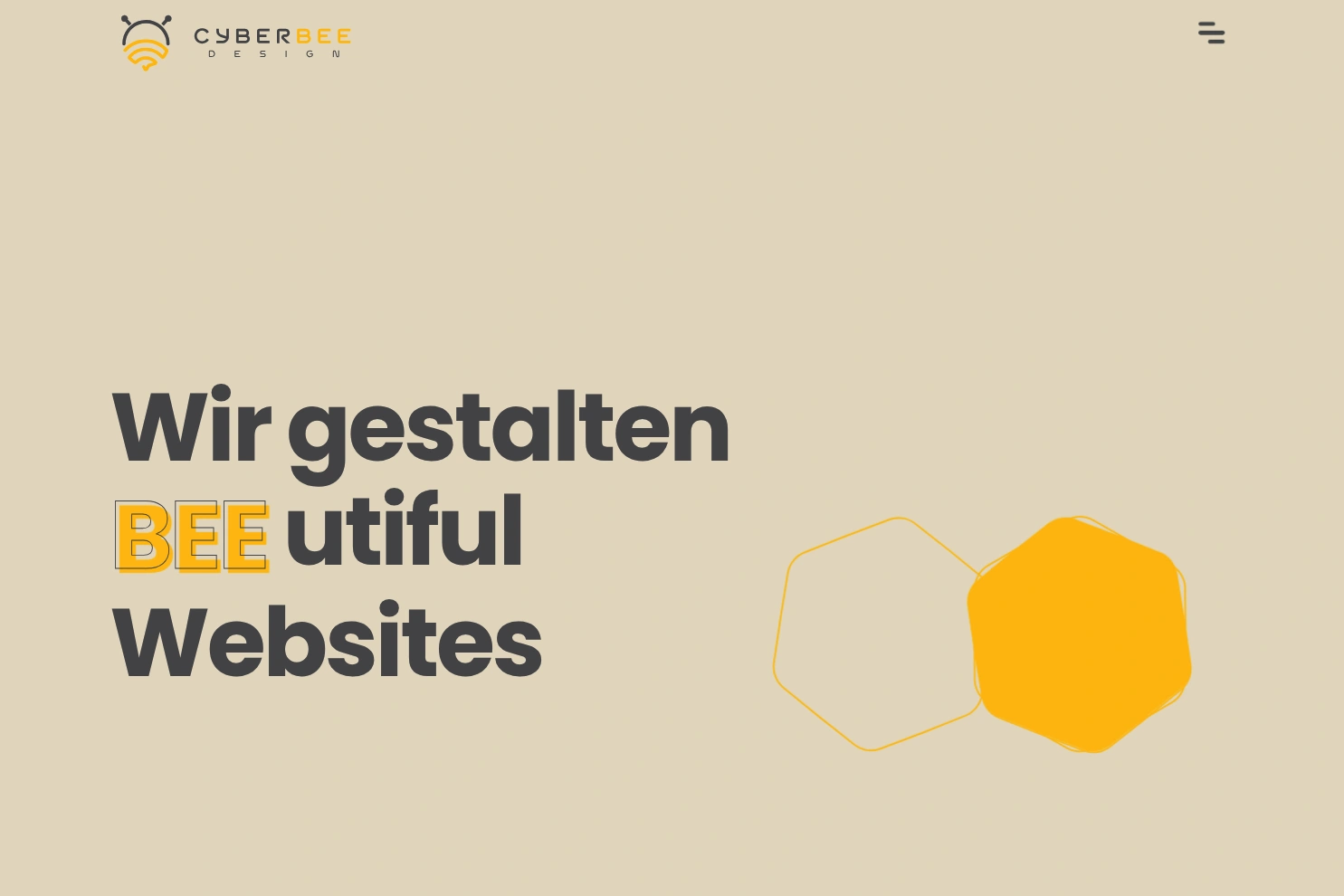 Preview of Cyber Bee Design | Webflow-Experten & kundenspezifisches Web-Design