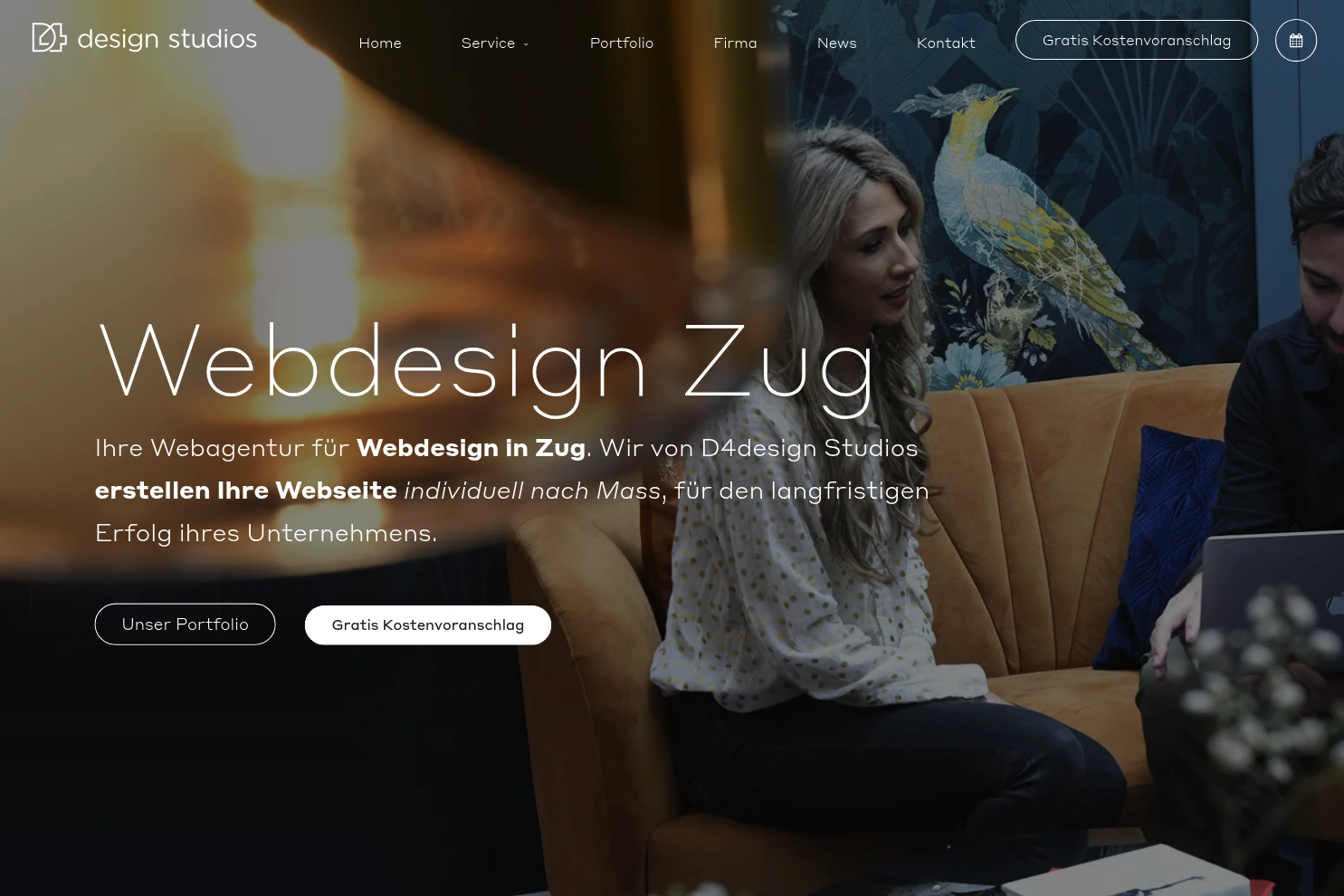 Preview of D4design Studios Webdesign GmbH