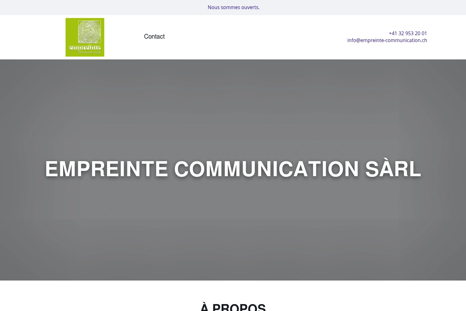 Preview of Empreinte communication
