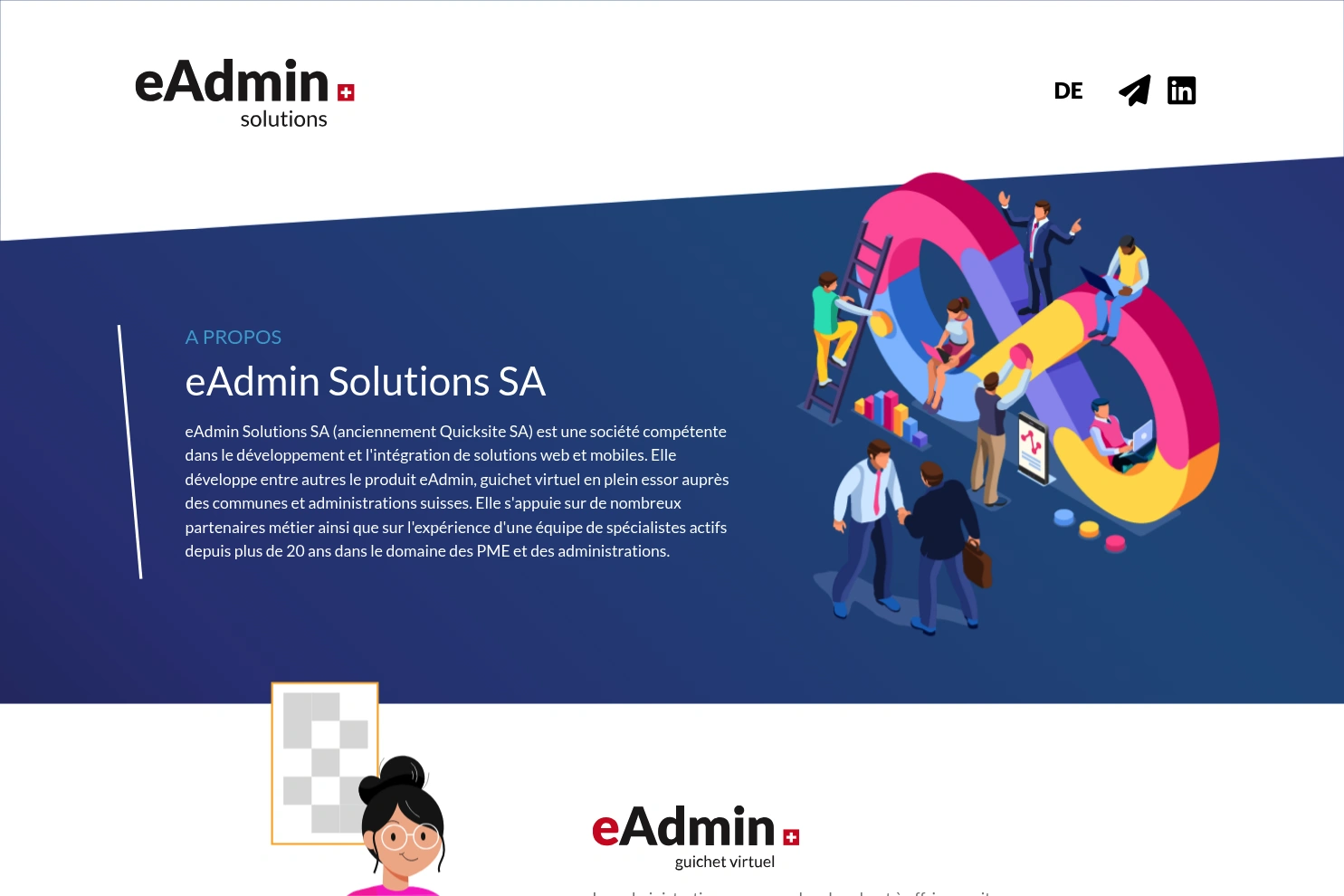 Preview of eAdmin Solutions SA