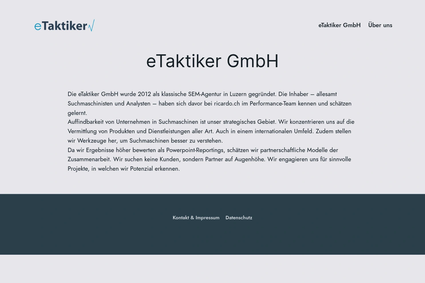 Preview of eTaktiker GmbH