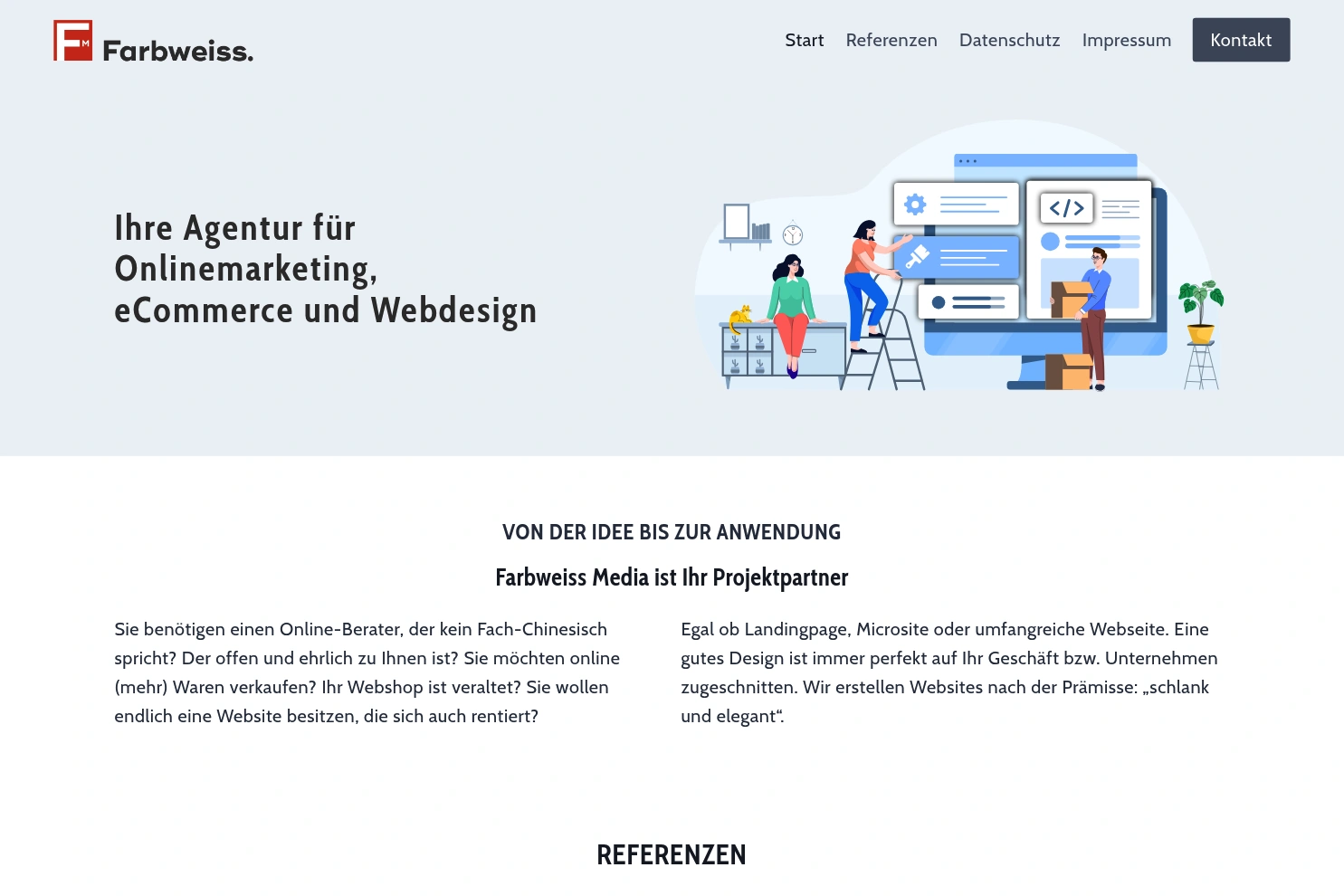 Preview of Webagentur Farbweiss Media Rosenboom