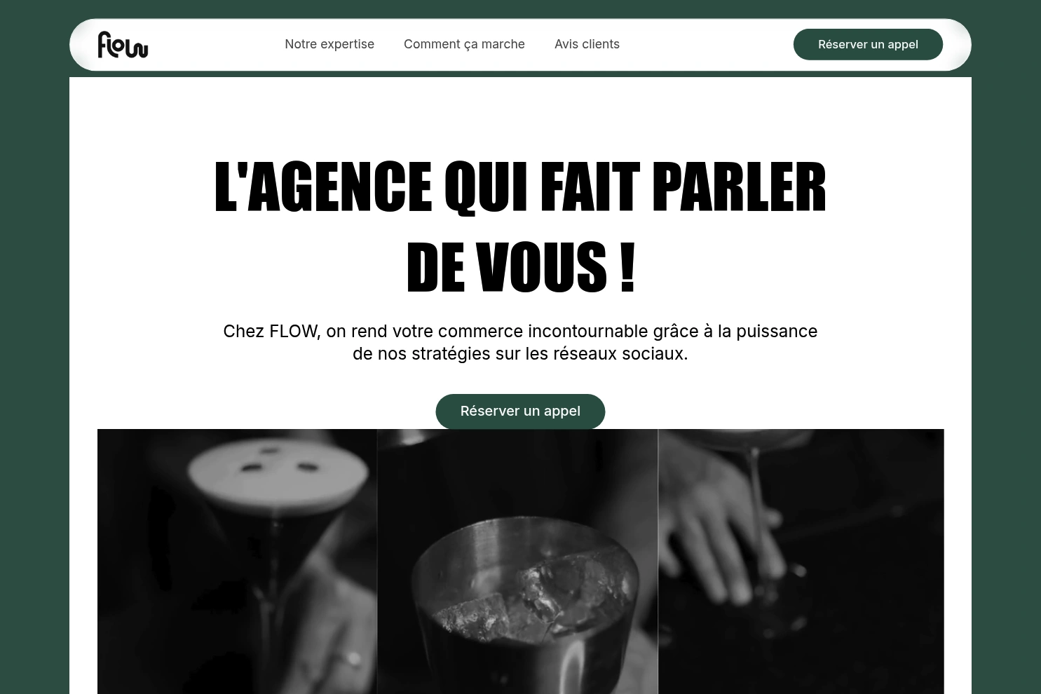 Preview of FLOW - Agence de marketing digital à Genève