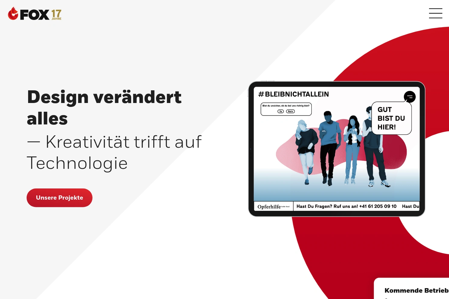 Preview of Fox Computers – Webdesign & Development