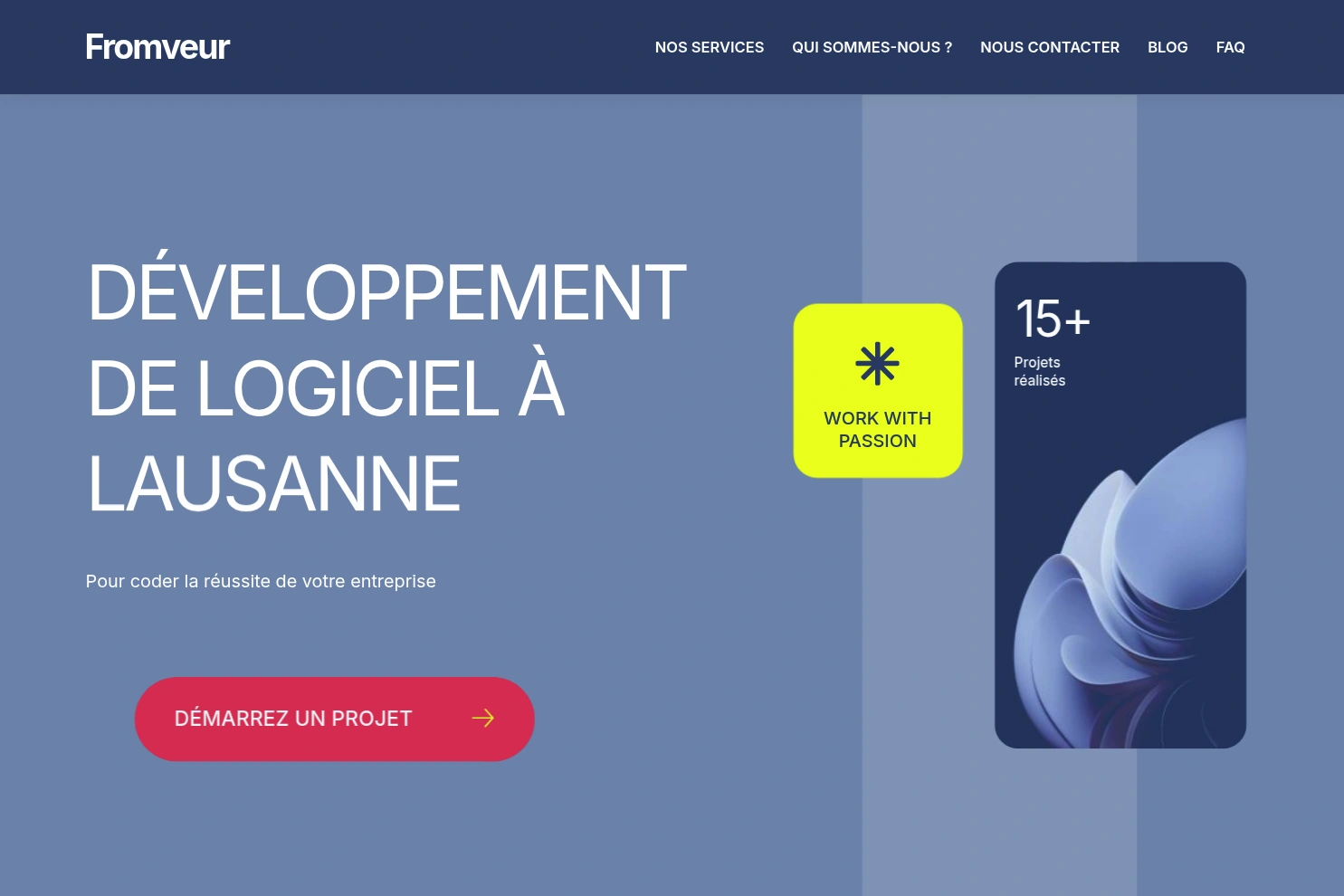 Preview of Fromveur | Agence web à Lausanne