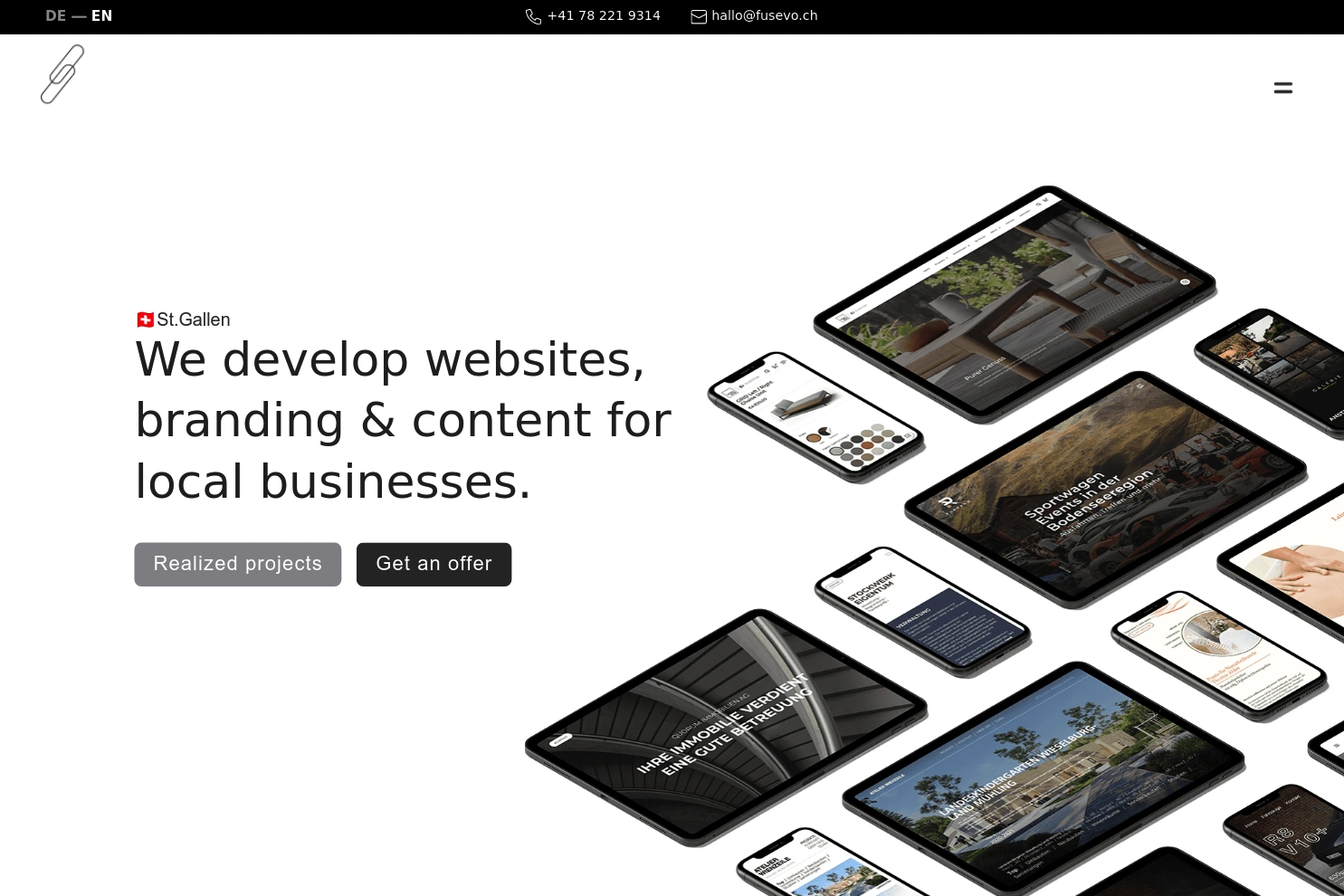 Preview of Fusevo Webdesign