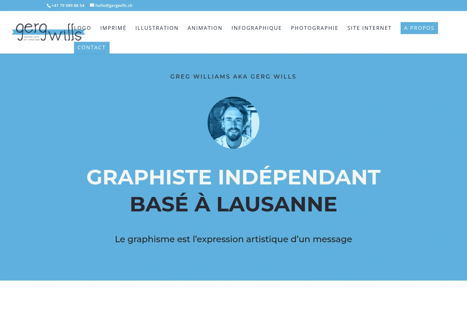 Preview of Gerg Wills - Graphiste Lausanne - Graphisme / Illustration