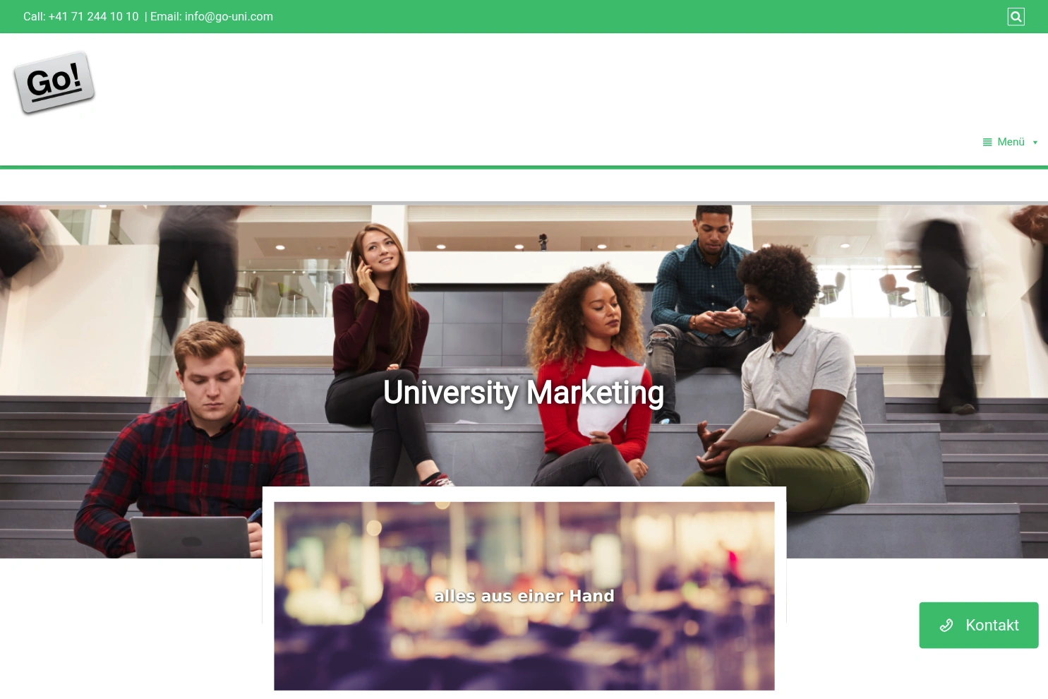 Preview of Go! Uni-Werbung AG