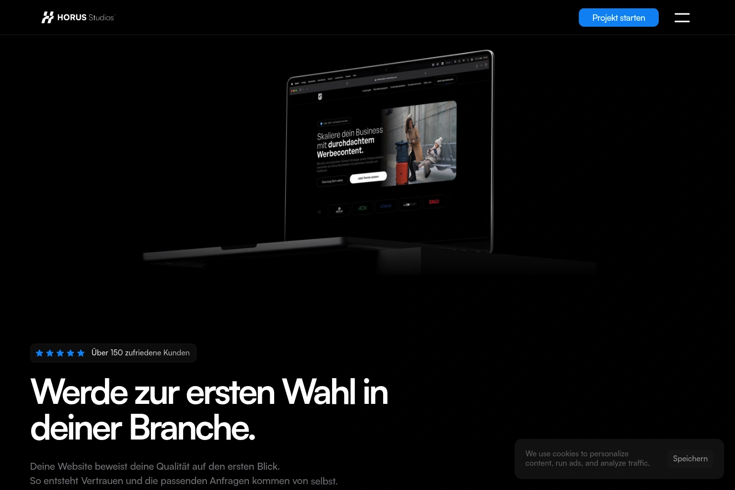 Preview of HORUS Studios Zürich | Webdesign & Online-Marketing Agentur