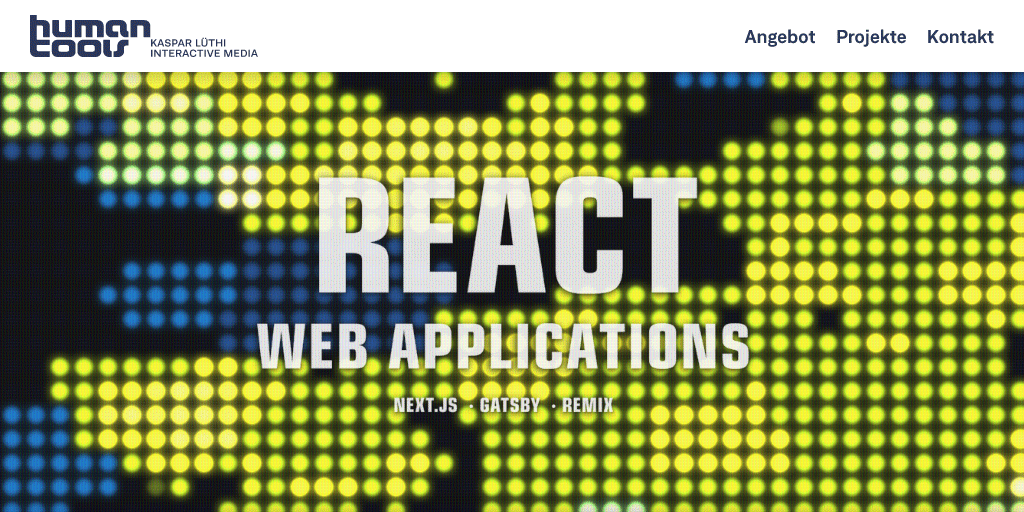 Preview of Kaspar Lüthi - Humantools Interactive