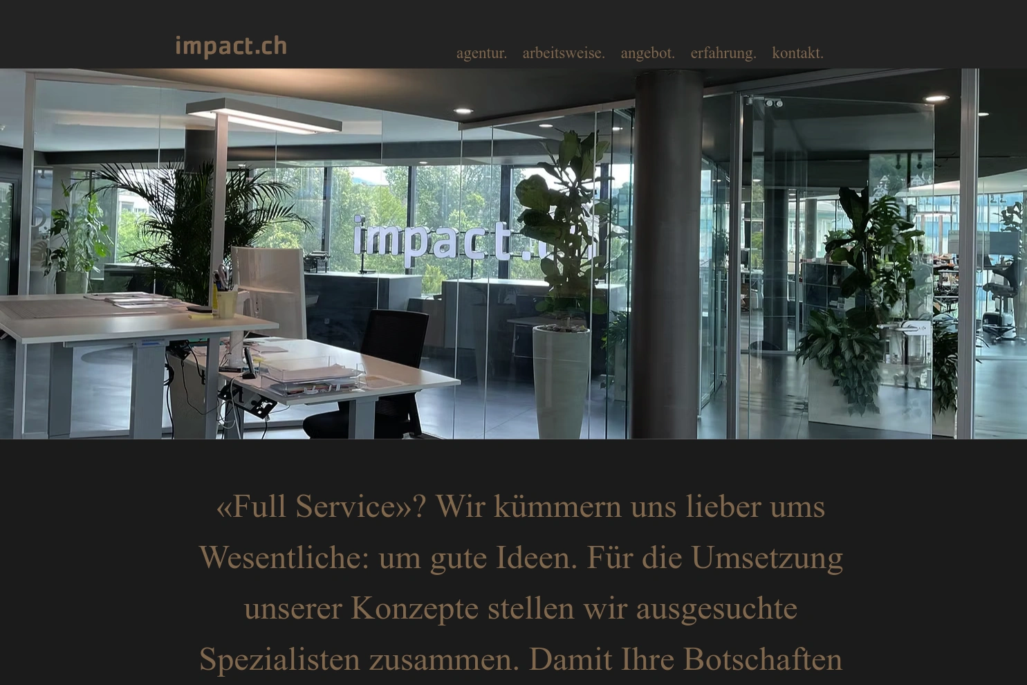 Preview of impact agentur ag