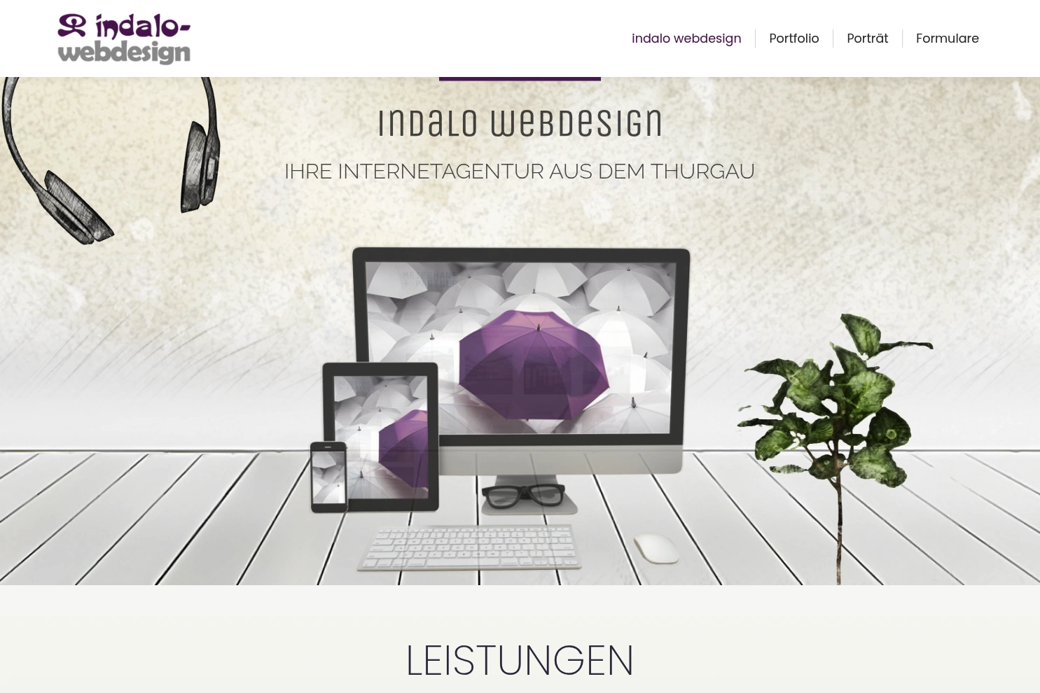 Preview of indalo webdesign