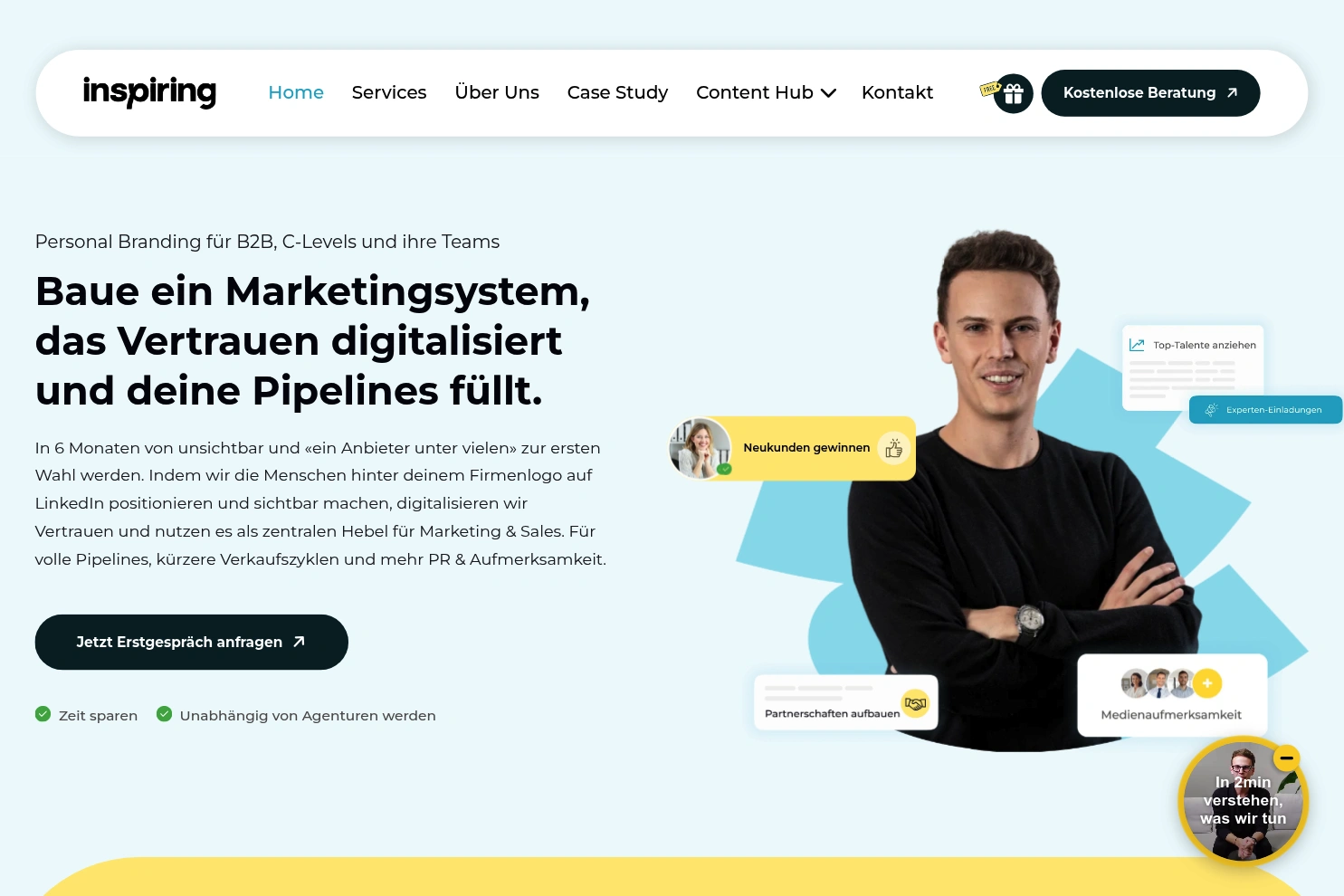 Preview of Inspiring Studio I Personal Branding & Marketing Beratung