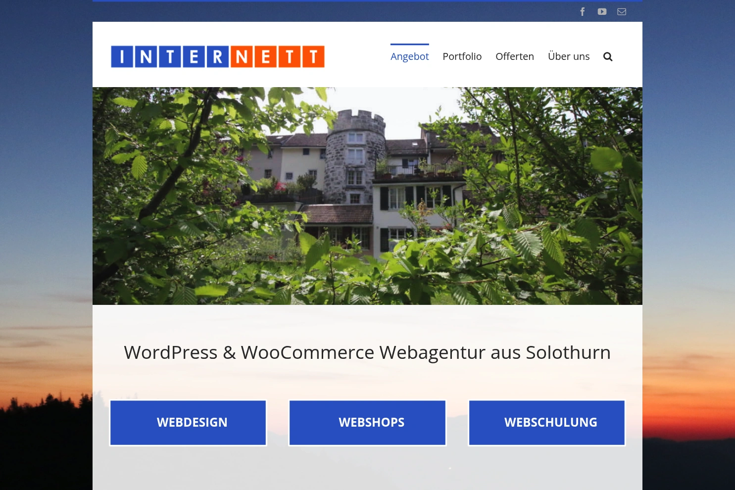 Preview of INTERNETT | WebDesign - WebShops - WebSpots