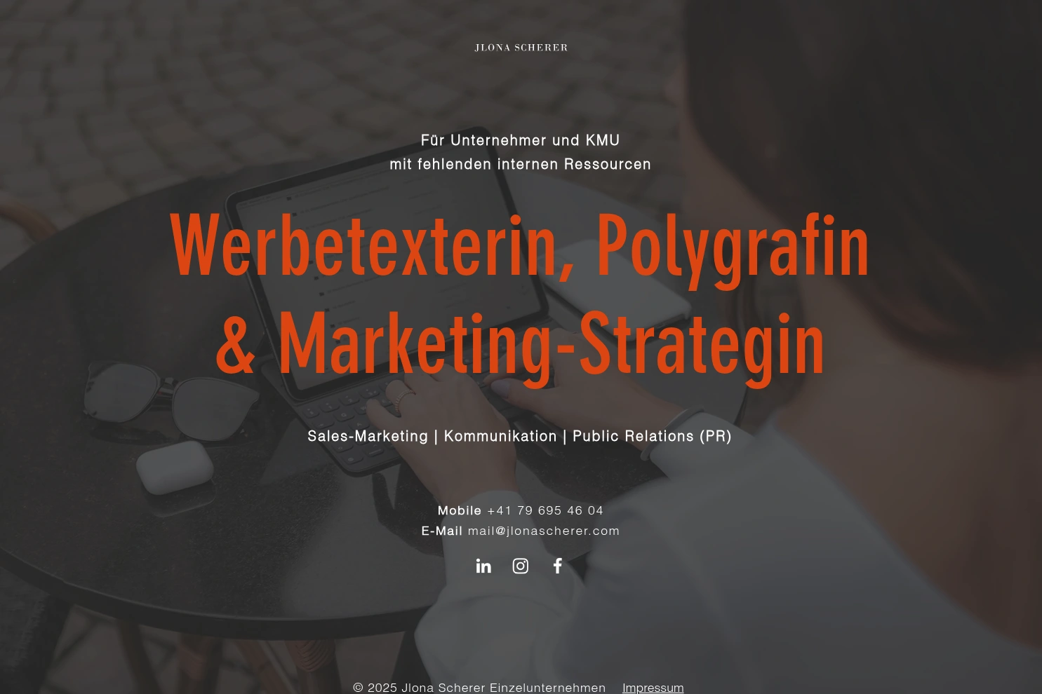 Preview of Jlona Scherer | Werbetexterin & Marketing-Strategin