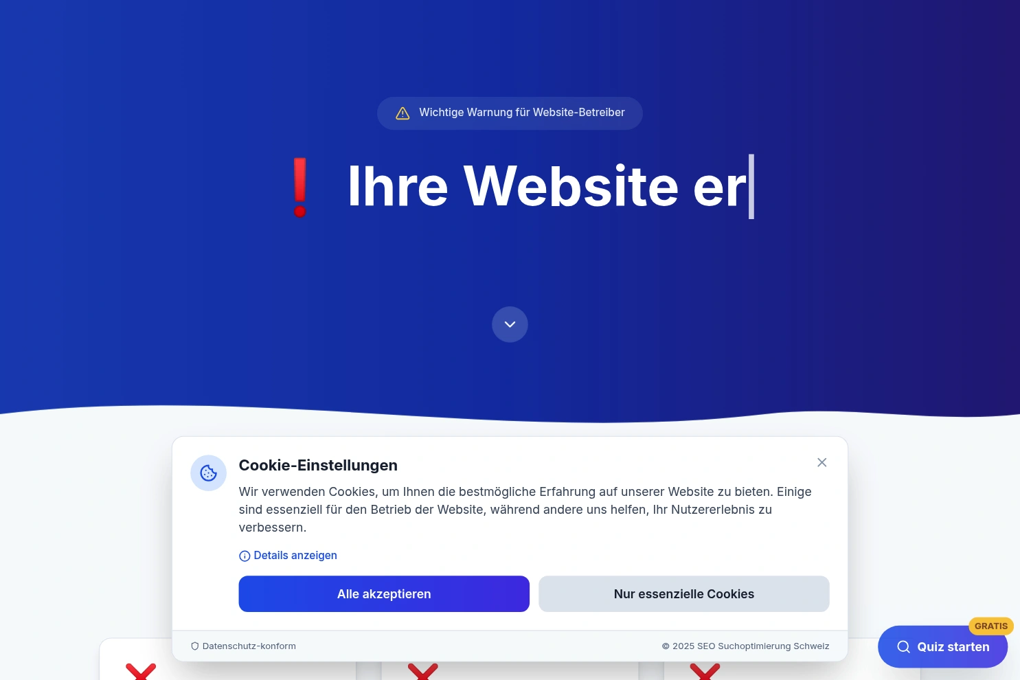 Preview of SEO Suchoptimierung Aargau