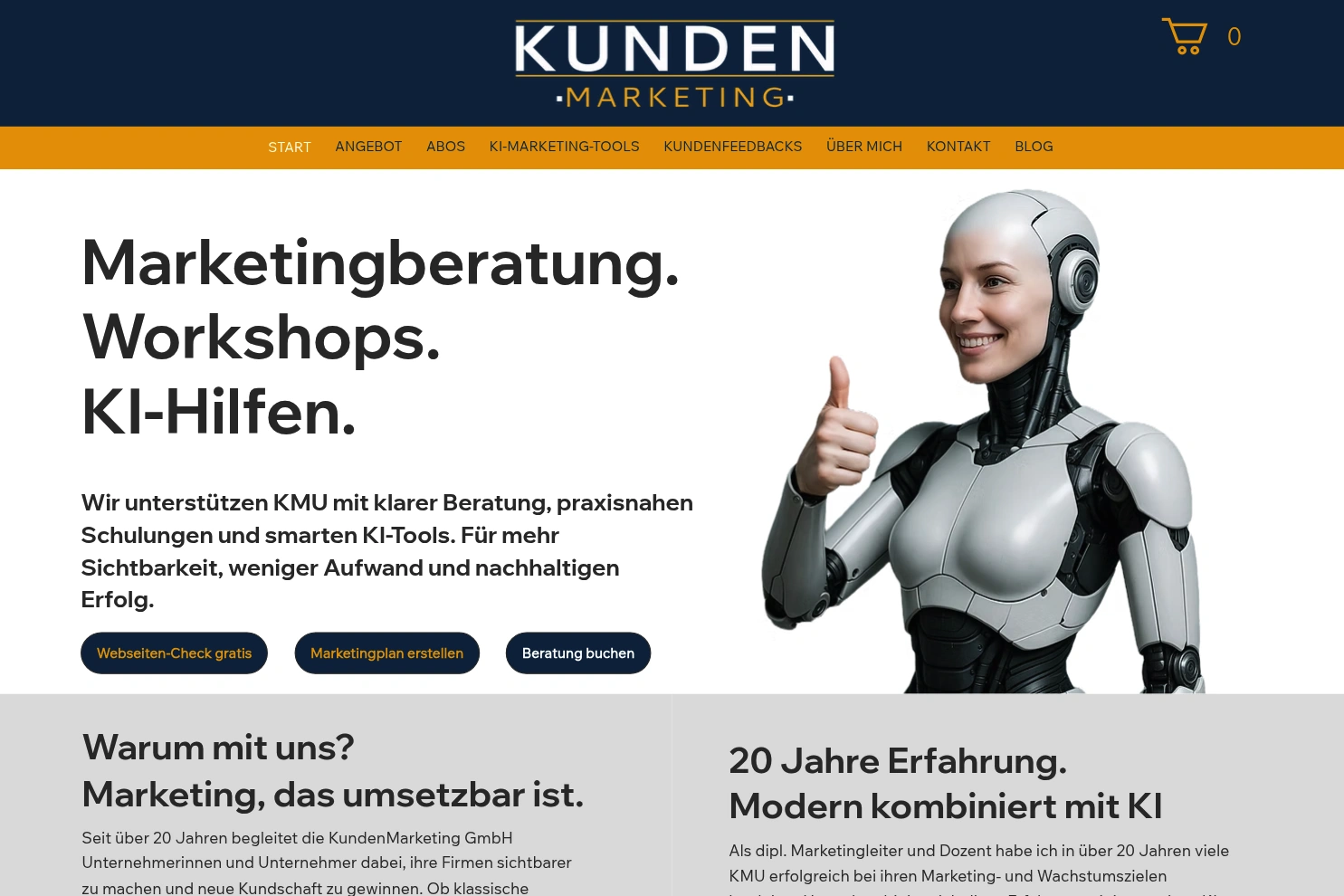 Preview of KundenMarketing GmbH