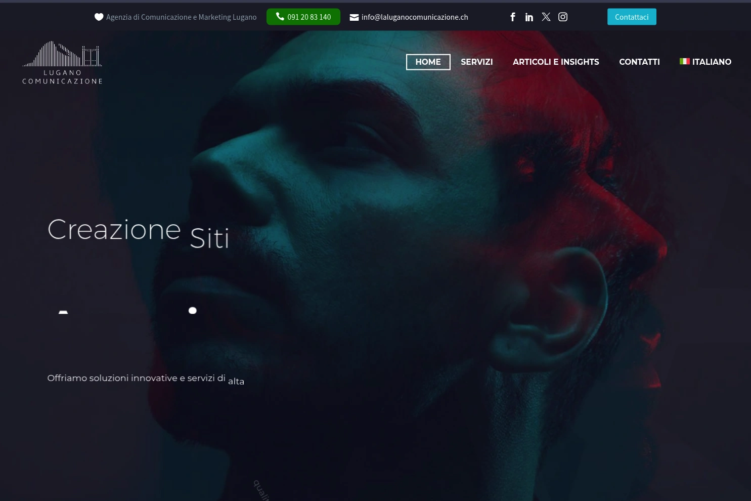 Preview of Agenzia di Comunicazione e Marketing Lugano | Gestione Social e Agenzia SEO
