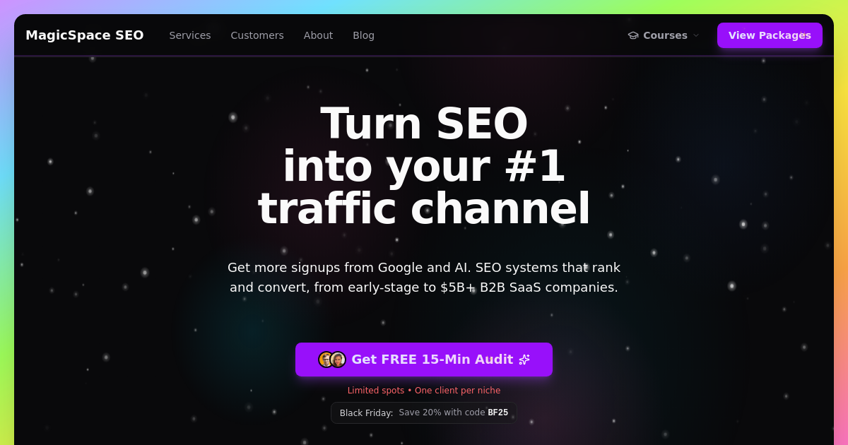 Preview of MagicSpace SEO