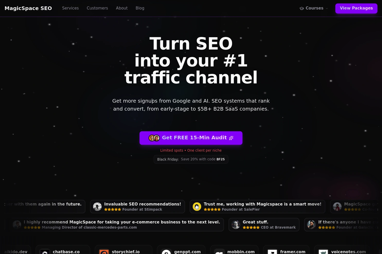Preview of MagicSpace SEO