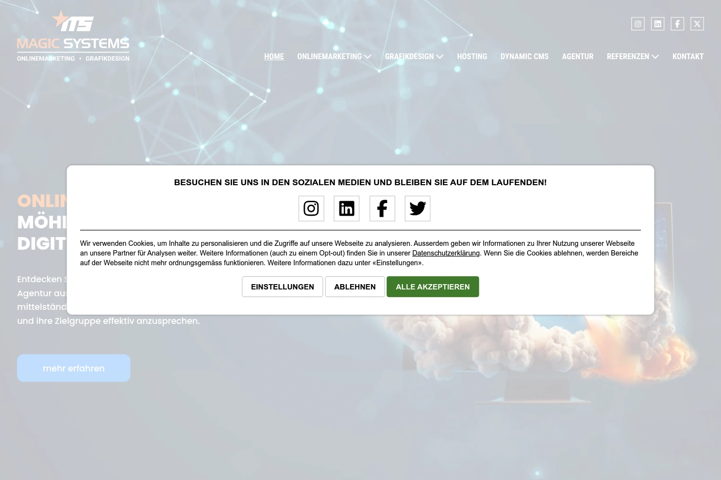 Preview of MAGIC SYSTEMS | Online Marketing + Grafikdesign Agentur