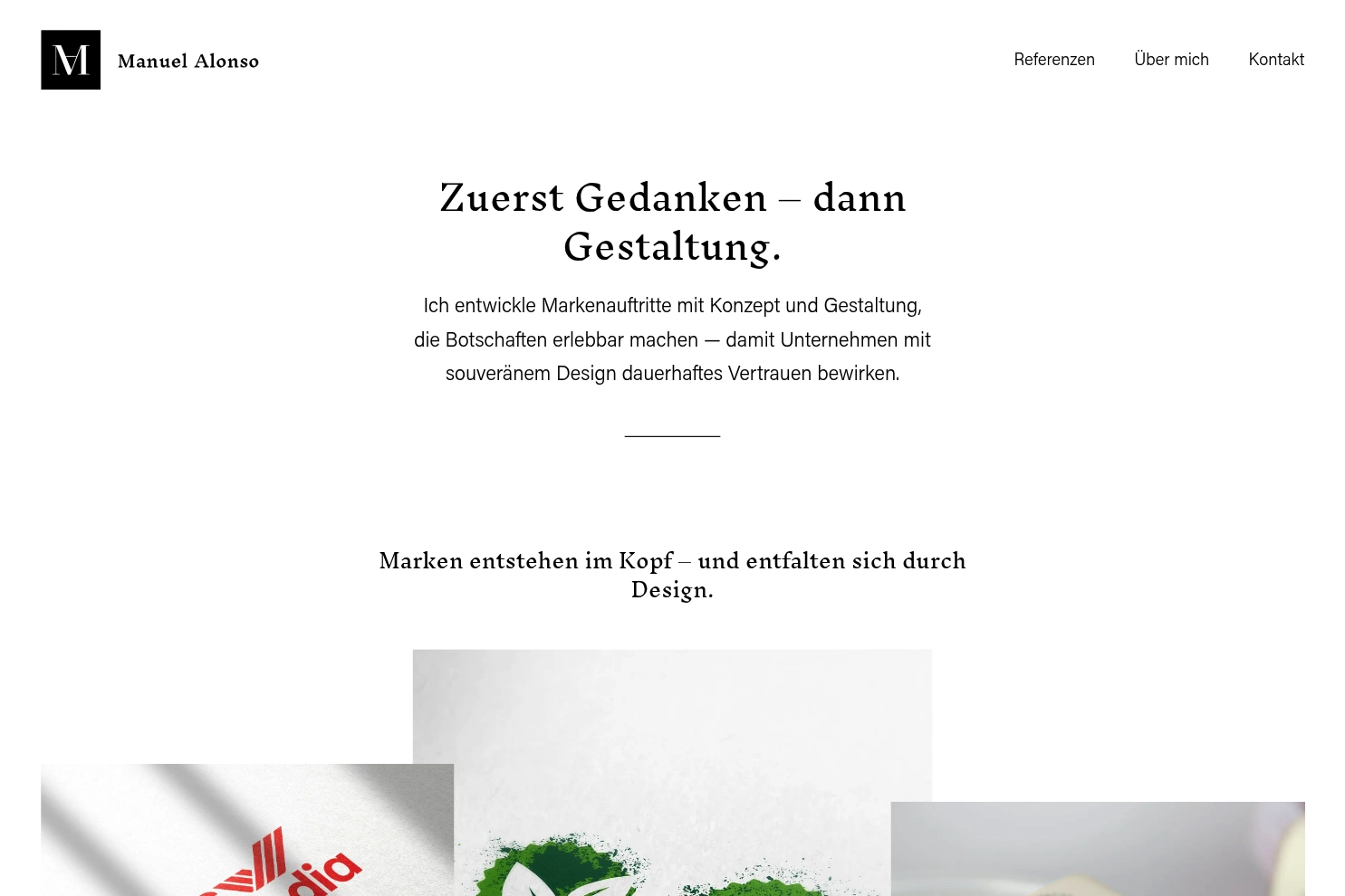 Preview of Manuel Alonso | Brand Design