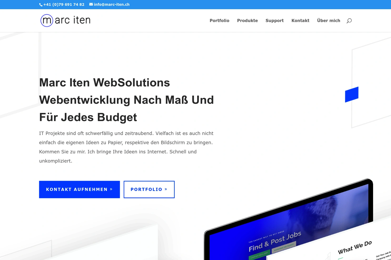 Preview of Marc Iten WebSolutions