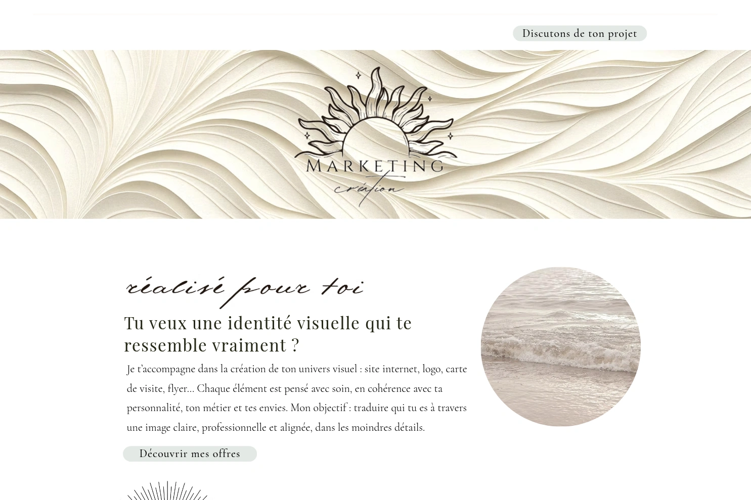 Preview of Marketing Création - Amélie Baechler